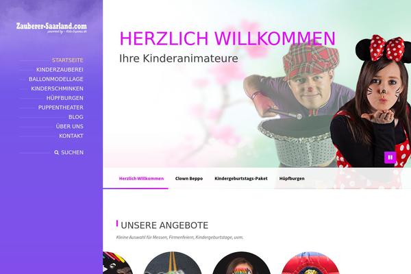 BeautySpot theme site design template sample