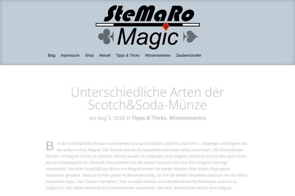 Fable theme site design template sample