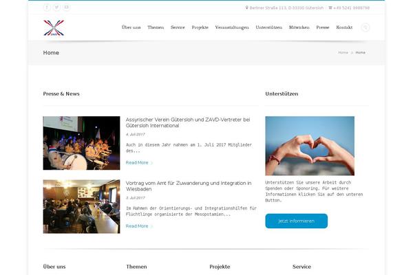 Fortis7 theme site design template sample