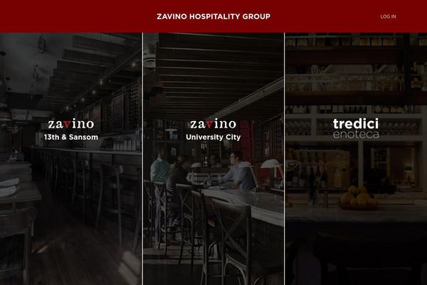 zavinohospitalitygroup.com site used Simpletheme