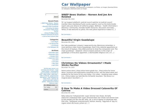 White as Milk theme site design template sample