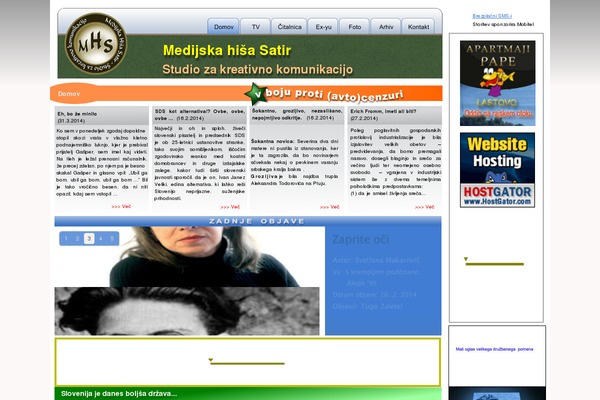 Horcrux theme site design template sample