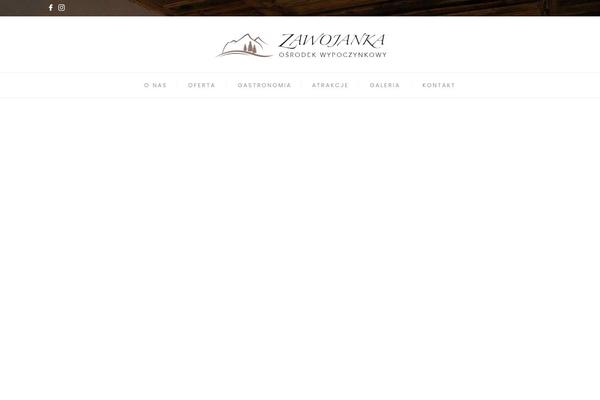 Site using WPFront Scroll Top plugin