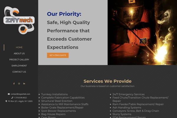 Creativo theme site design template sample