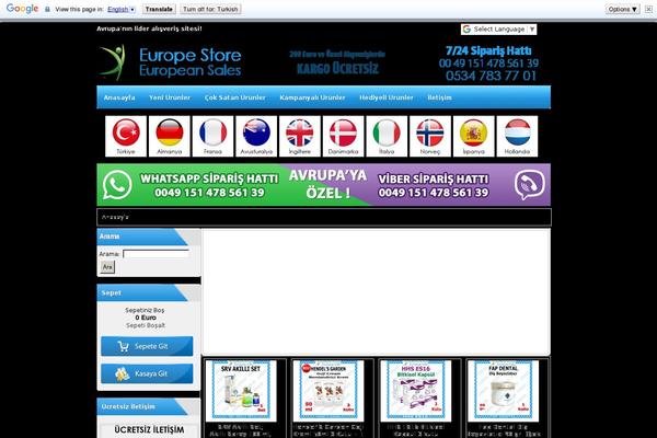 Khaaos theme site design template sample