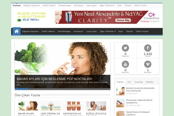 Sahifa theme site design template sample