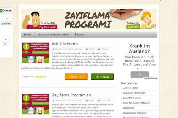 zayiflamaprogramikitabi.com site used ReThink