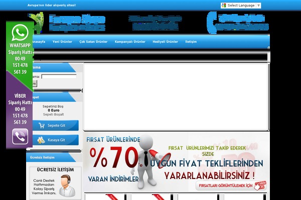 Khaaos theme site design template sample