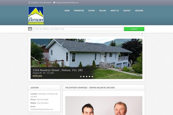 Freehold theme site design template sample