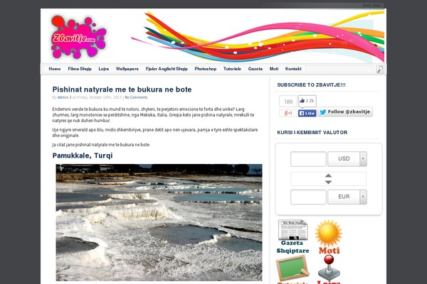 Site using Structured-content plugin