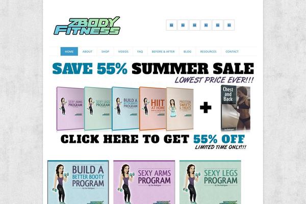 Avada theme site design template sample
