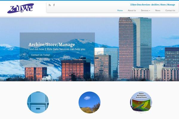Customizr theme site design template sample