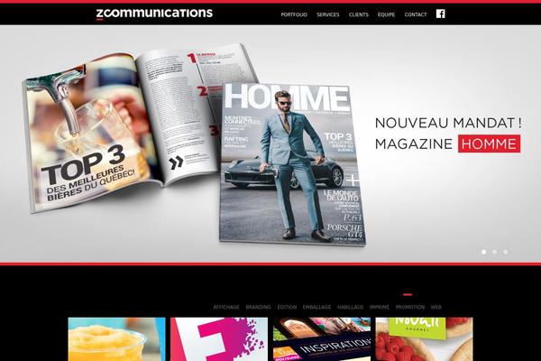 zcommunications.ca site used Z