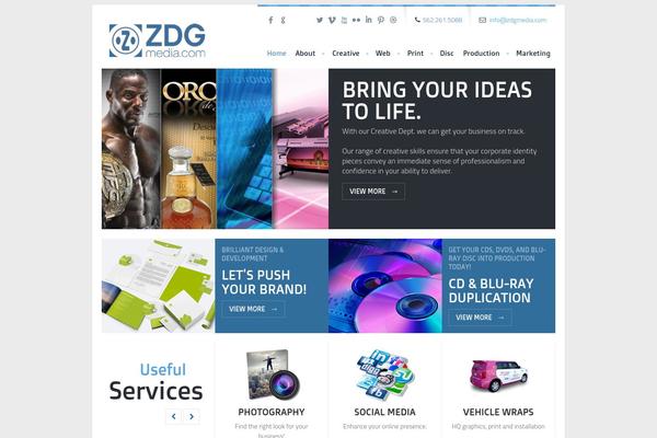 Site using Easy Social plugin