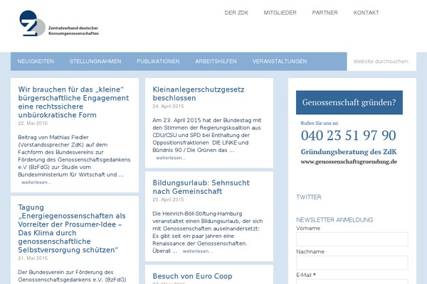 Site using Delightful Downloads plugin