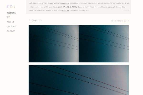 Site using Infinite-Scroll plugin