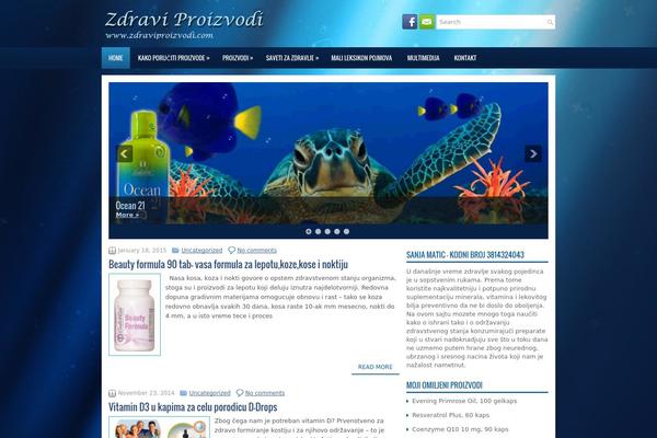 Flow theme site design template sample