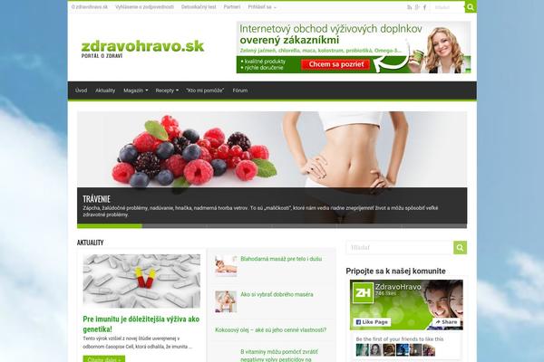 Sahifa theme site design template sample