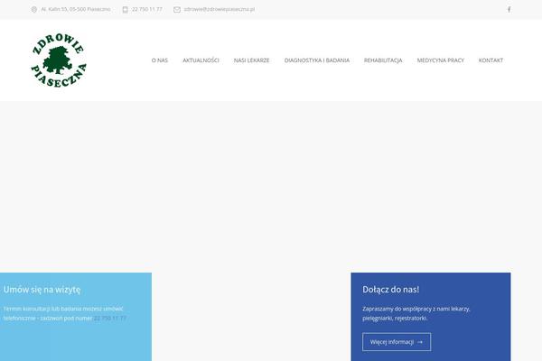 MediCenter theme site design template sample