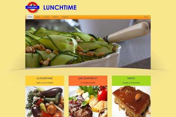 Mingle theme site design template sample