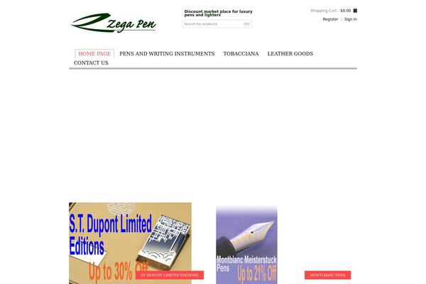 Blanco theme site design template sample