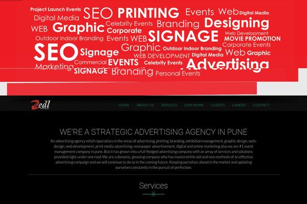 Rockon theme site design template sample