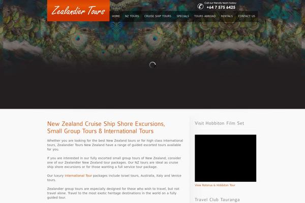 Altair theme site design template sample