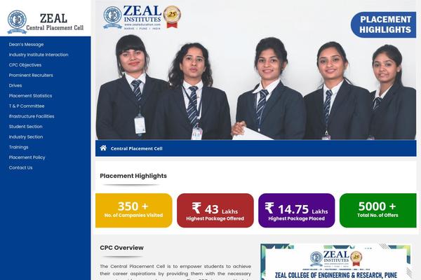 Academist theme site design template sample
