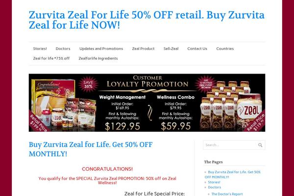 zeeFlow theme site design template sample