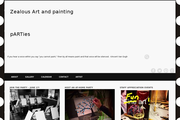 Site using Sassy Social Share plugin