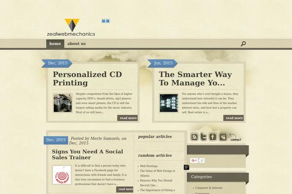 Bold theme site design template sample