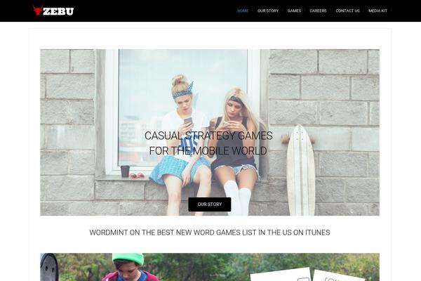 Modality theme site design template sample