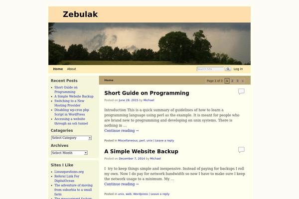 Weaver II theme site design template sample