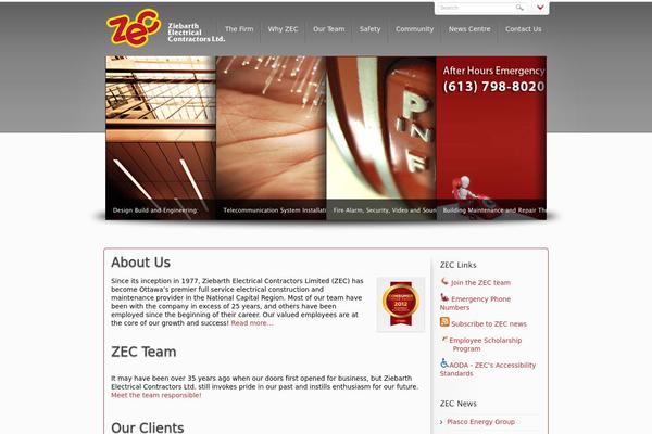 Dynamix theme site design template sample