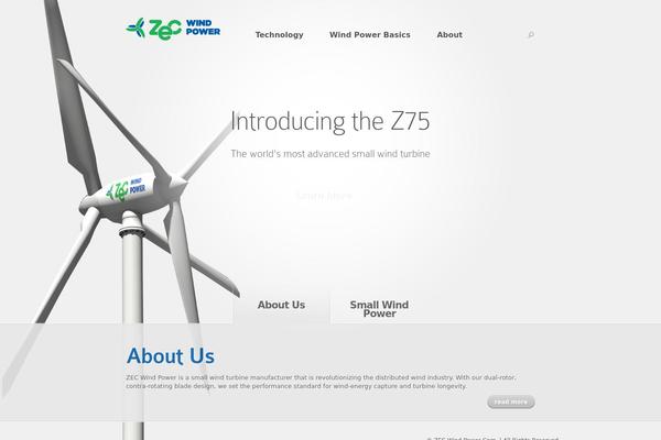 Nova theme site design template sample