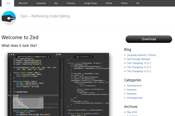 Omni theme site design template sample