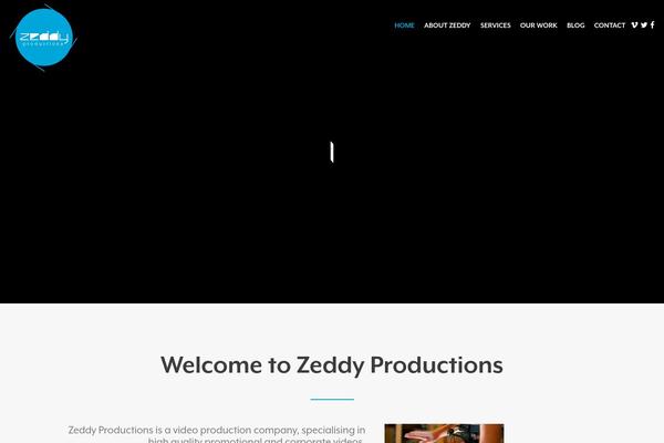 zeddyproductions.com site used Ketchup-theme-v6