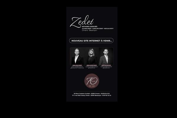 zedet.notaires.fr site used Avada Child Theme