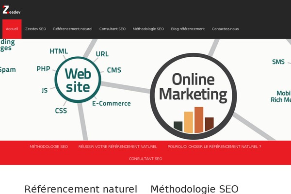 Infographer theme site design template sample