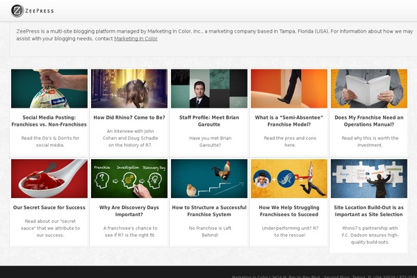 Site using Author Avatars List plugin