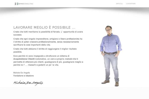zefiro-consulting.com site used Zefiro