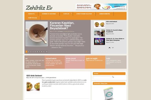 Sahifa theme site design template sample