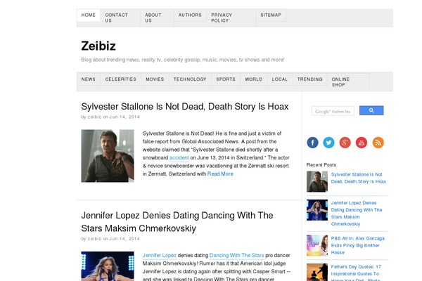 Site using Post Views Counter plugin