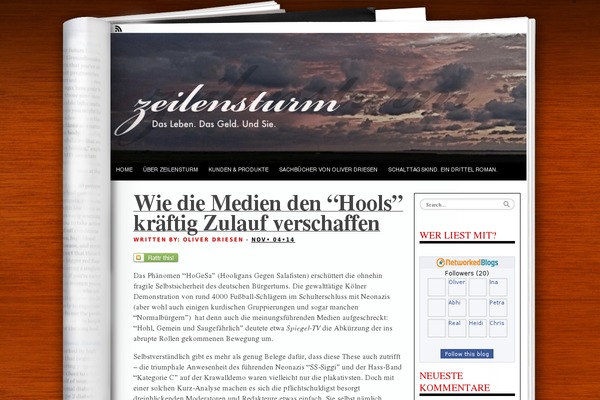 zeilensturm.de site used Pique-wpcom