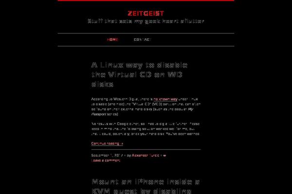 zeitgeist.se site used Aldus