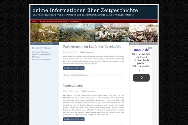 Ah theme site design template sample