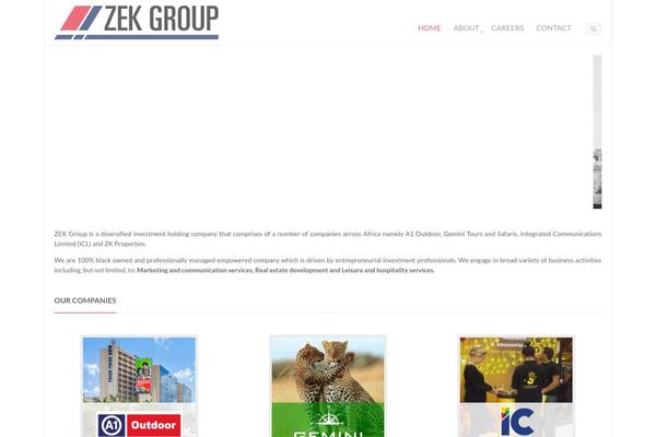 Blaszok eCommerce Theme theme site design template sample