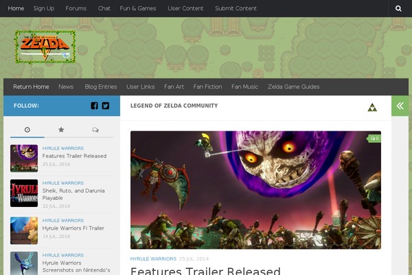 Site using BuddyPress Links plugin