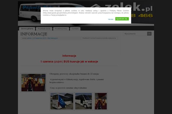 Site using Drag And Drop HTML Visual Editor, WYSIWYG. Flux Live! By Plug & Edit. plugin