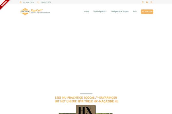 Hypnotherapy theme site design template sample